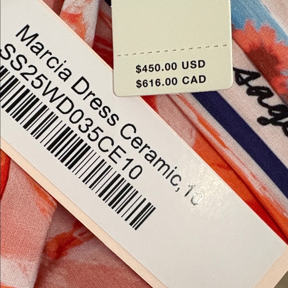 Lingua Franca Marcia Anthropologie NWT 
Sleeveless A-Line Maxi Dress size 6. - Picture 11 of 16